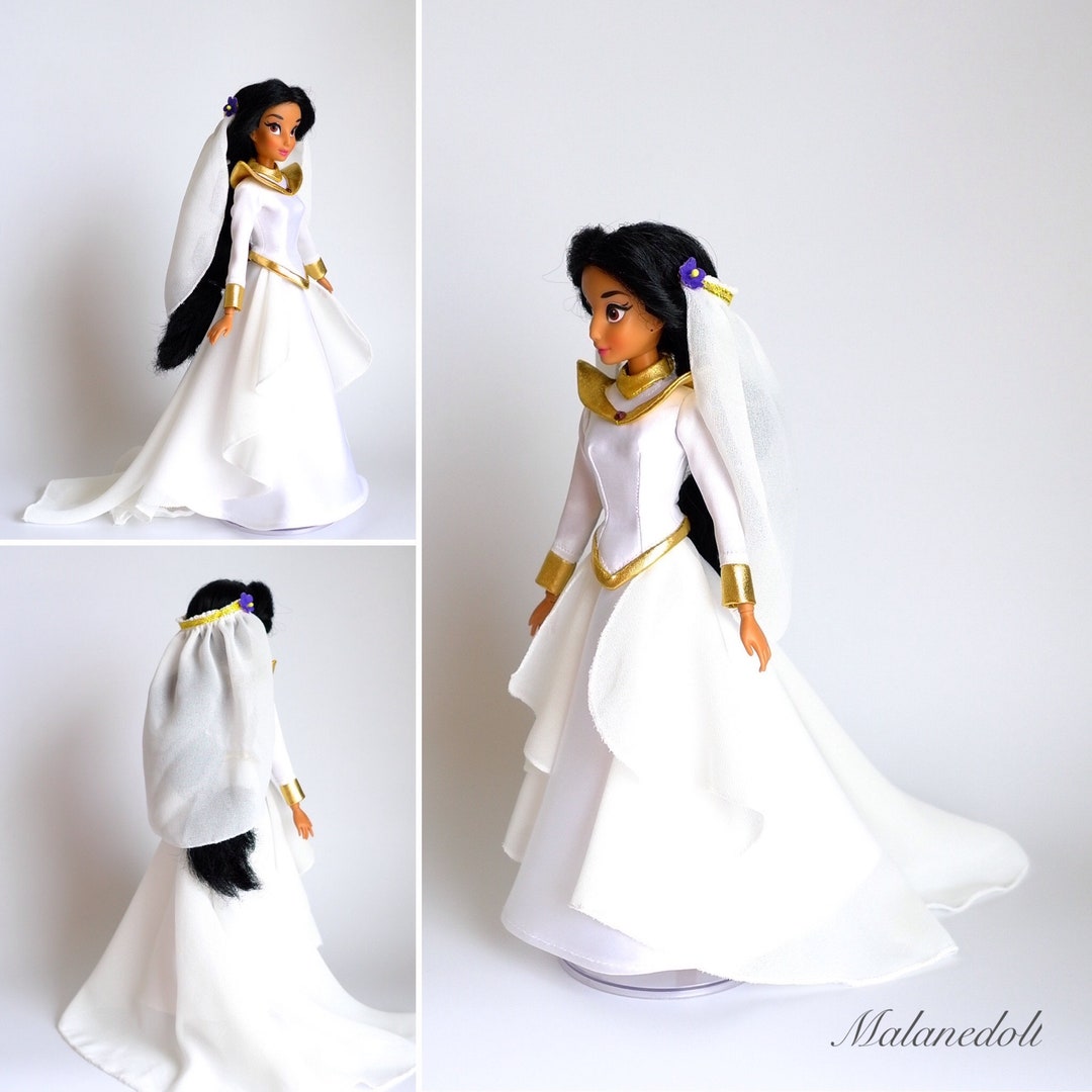 Buy Jasmine Inspired Doll Wedding Dress: Fits or 17