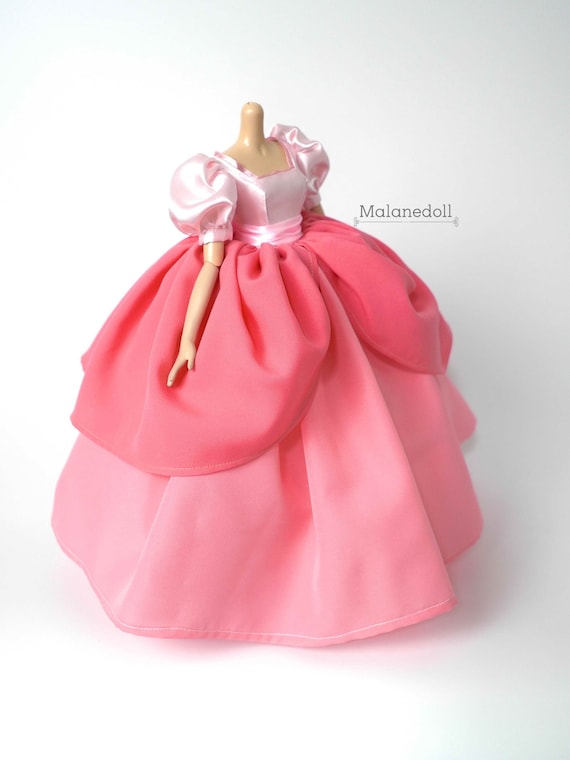 disney princess doll dress Handmade Cinderella Doll Dress With Gloves & Headband