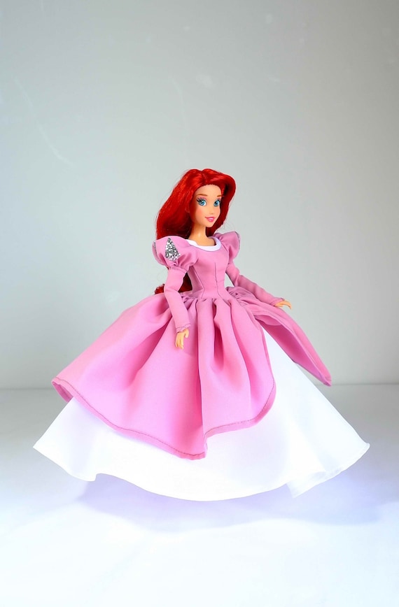 ariel doll pink dress