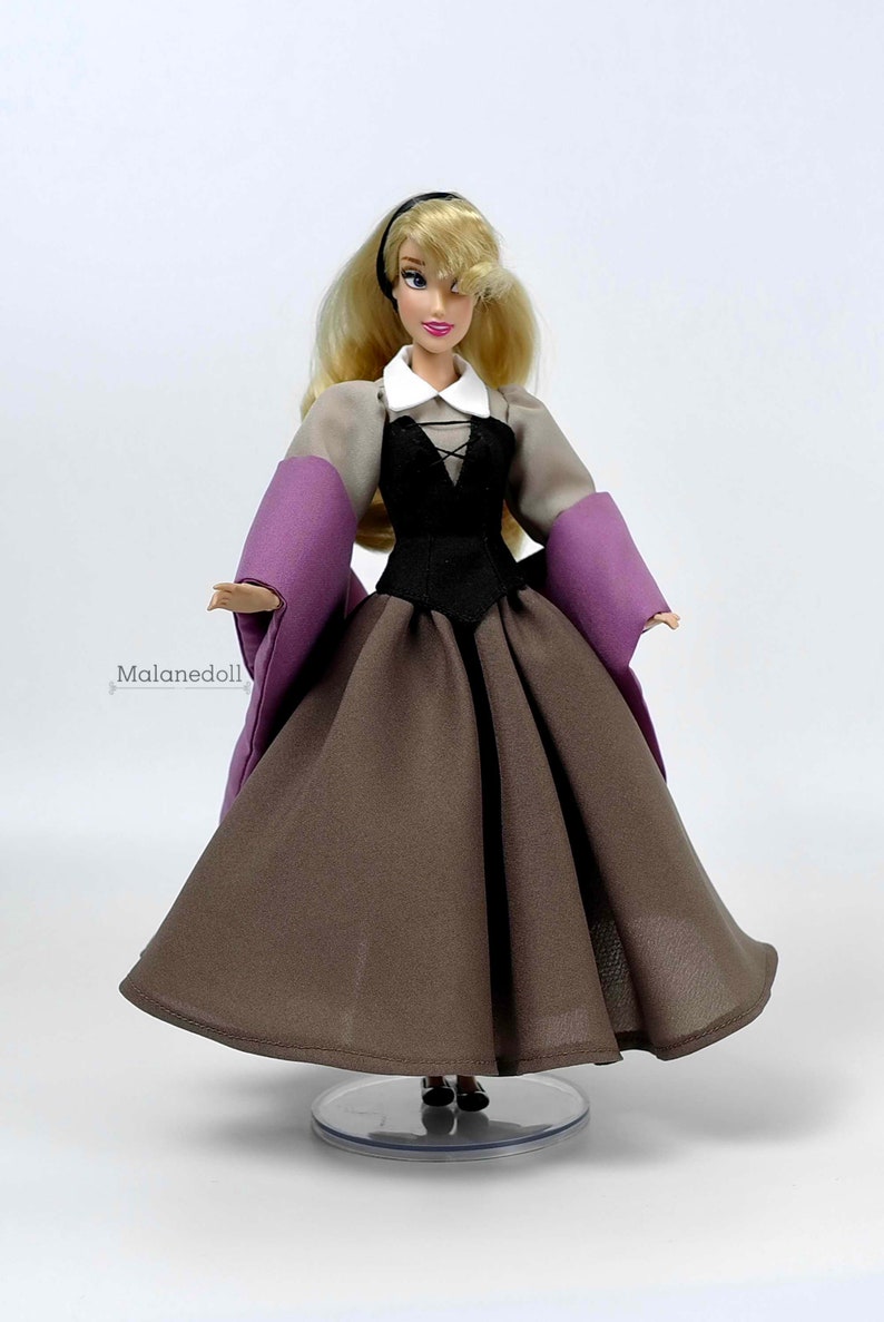 Aurora Peasant Inspired Dress 2 Fits 11.5 Inches or 17 Inches Etsy