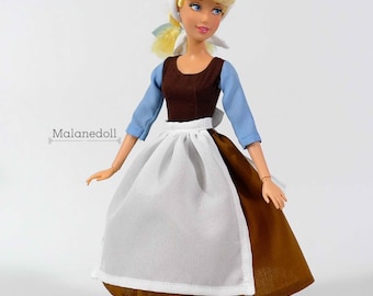 ディズニー シンデレラ プリンセス MATTEL クラシック rags ドレス Cinderella Rags Dress with Tea Set, bucket 1992 Disney