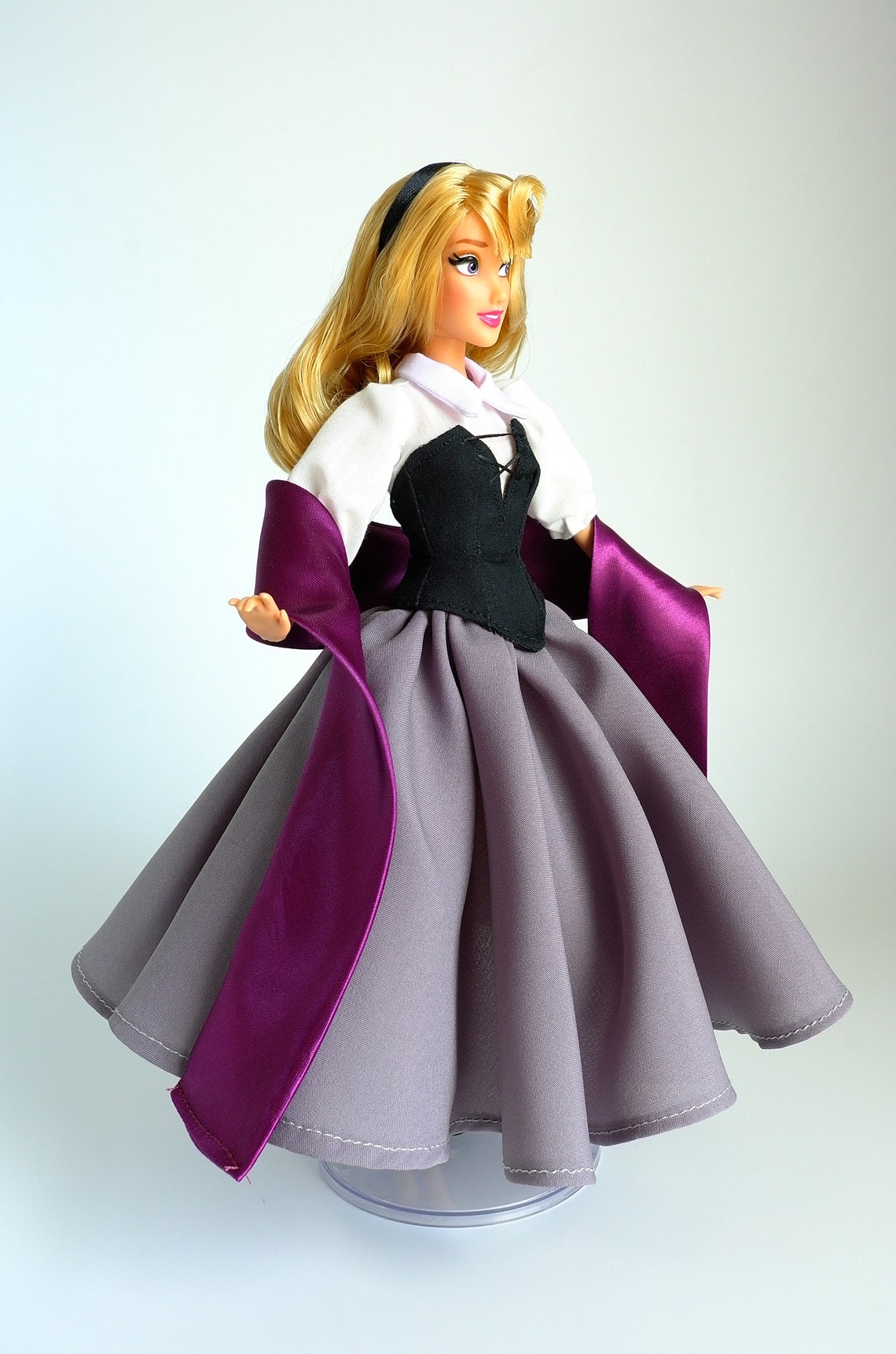 Aurora Peasant Inspired Dress Fits 11.5 Inches or 17 Inches Etsy