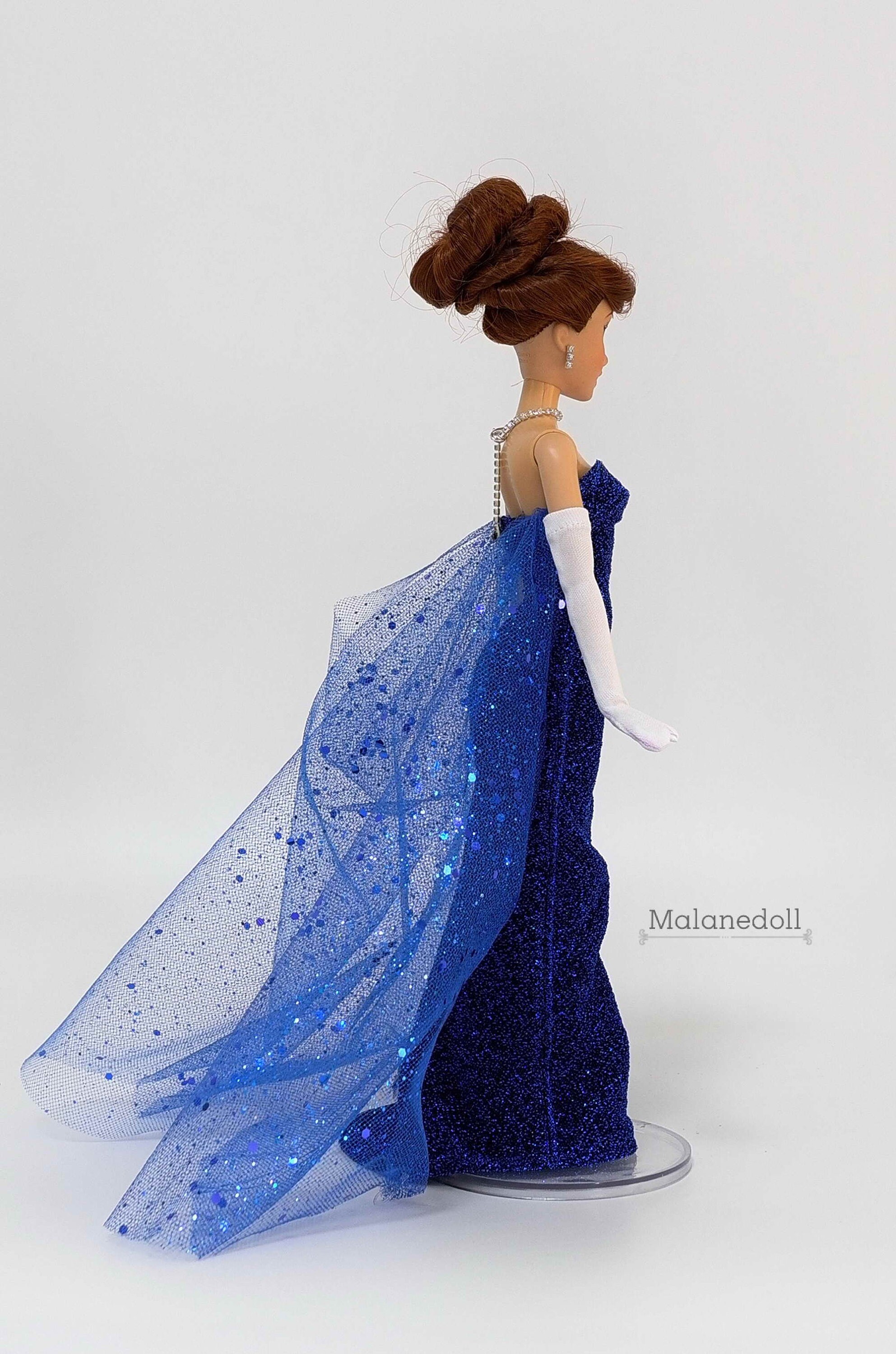 Anastasia Inspired Blue Evening Dress Fits 11.5 Inches or 17 Etsy