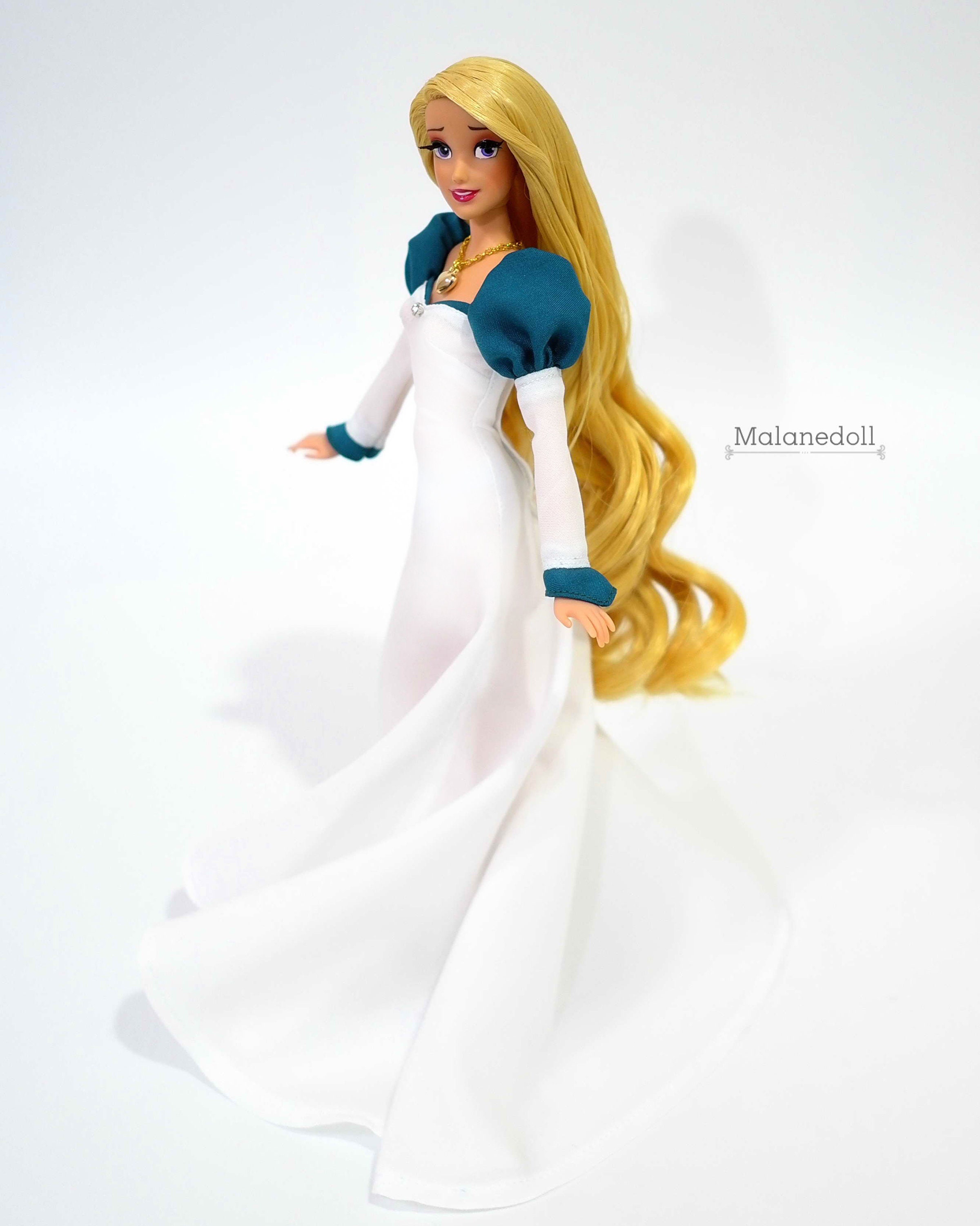 Swan Princess Doll Dress: Black Bridget or White Odette, Fits 11.5/17 Inch  Dolls - Etsy