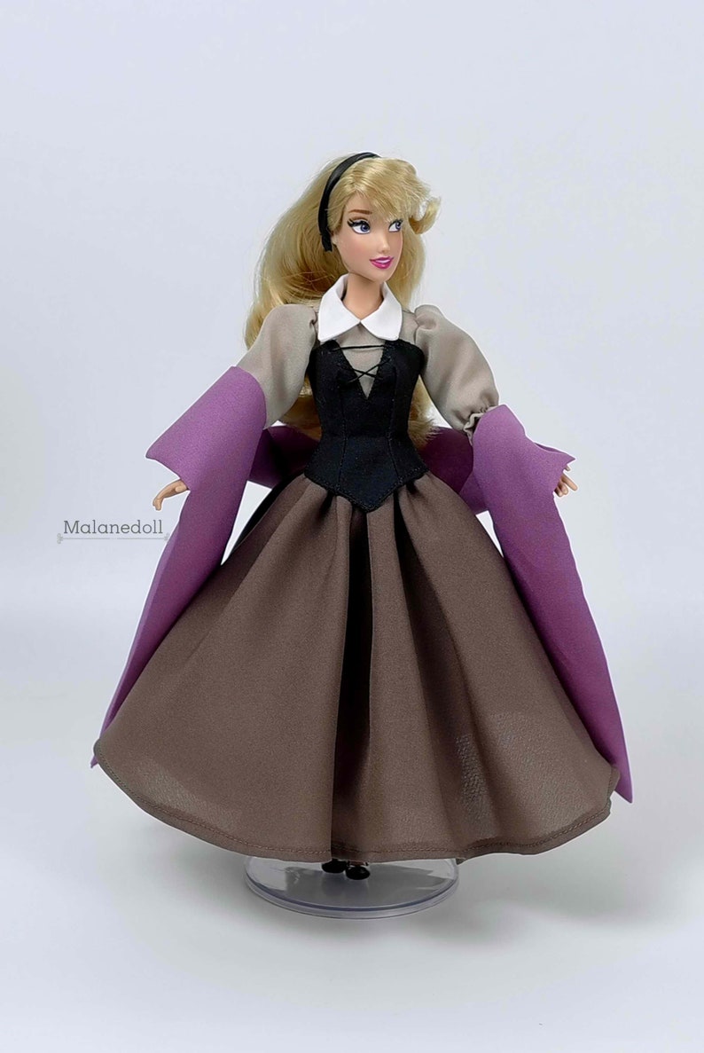 Aurora Peasant Inspired Dress 2 Fits 11.5 Inches or 17 Inches Etsy