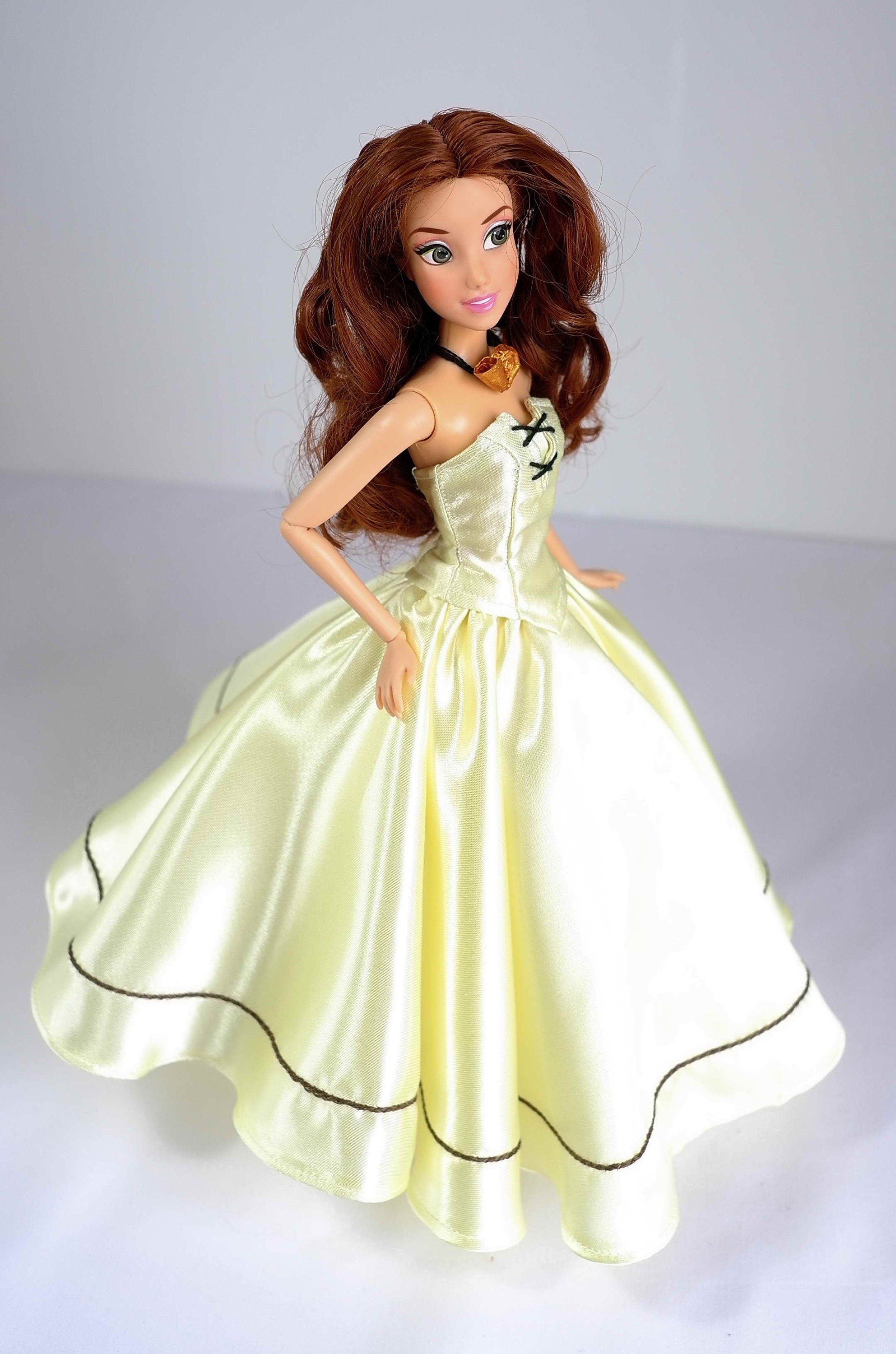 Pepa Inspired Outfit Fits 11.5 Inches or 17 Inches Dolls Like Disney  Princess Classic Dolls or Classic Singing Dolls. 