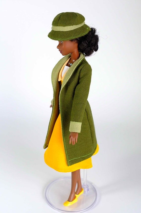 Green Coat With Hat tiana Inspired Fits 