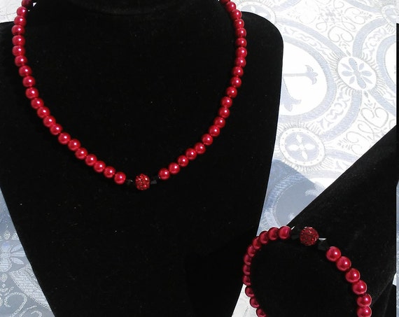 Volianne ( Dark Rose) Gem Set