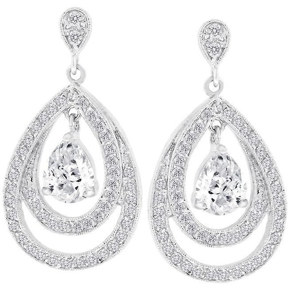 Buy Aqua Chalcedony Silver Earrings, Chalcedony Earrings, Silver Drop  Earrings,silver Earrings Teardrop Earrings, Handmade Jewelry, Gift for Her  Online in India - Etsy