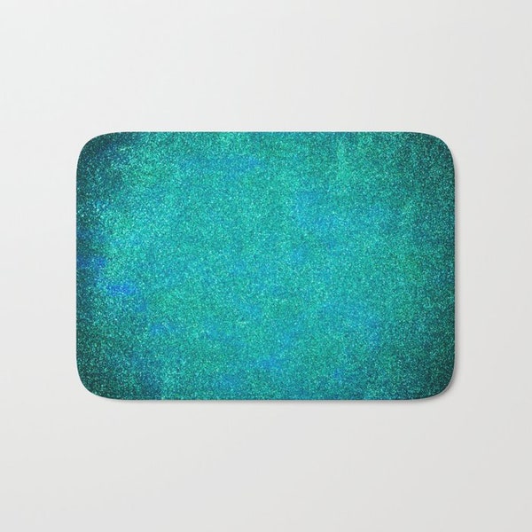 Green Bath Mat Etsy
