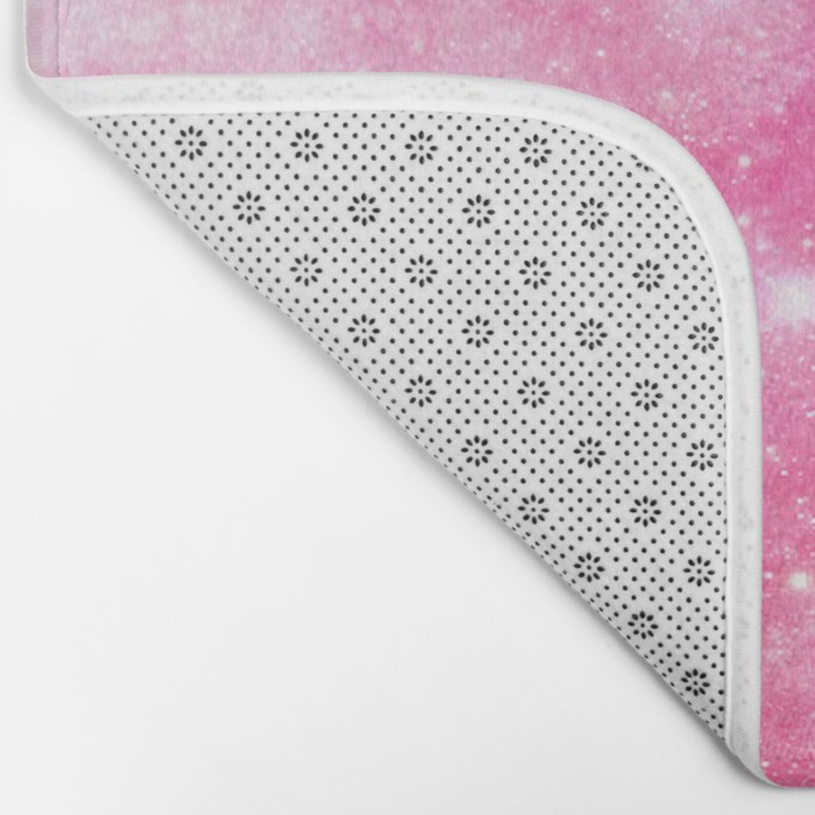 Blush Pink Glitter Bath Mat Pink Shower Mat Pink Galaxy Bath Etsy