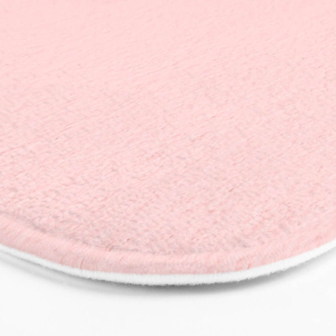 Blush Pink Bath Mat Light Pink Pastel Bath Mat Pink Minimal Etsy
