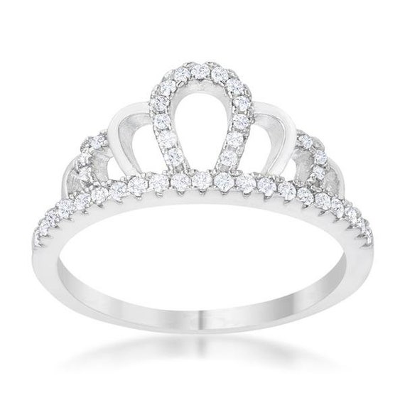 Simple shop crown ring
