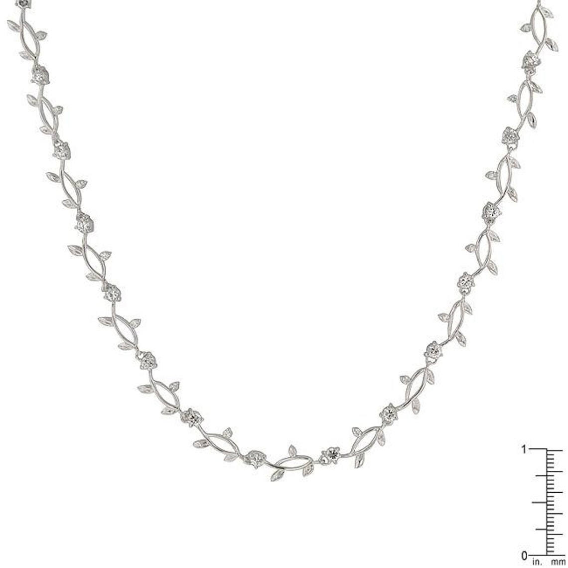 KA288 Vine Necklace - Silver
