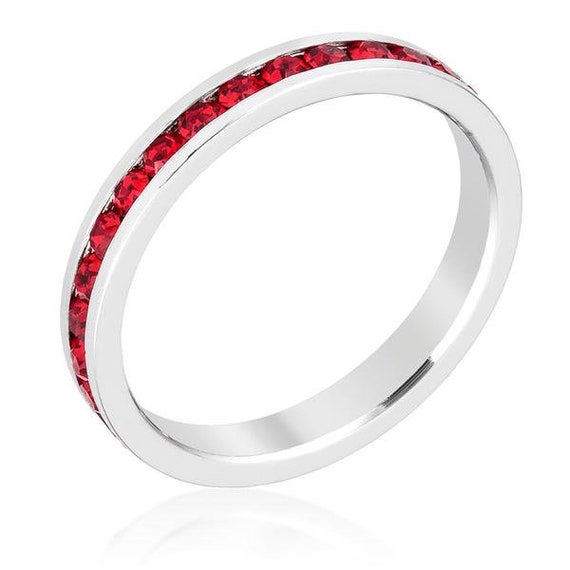 Swarovski crystal shop eternity band