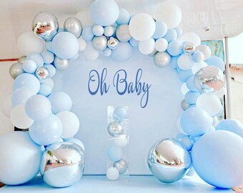 Beautiful Balloon Garland | Baby Shower Decoration | Gender Reveal