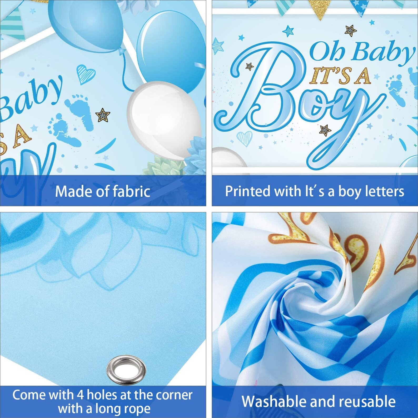 Baby Shower Backdrop Banner Baby Shower Decoration Etsy