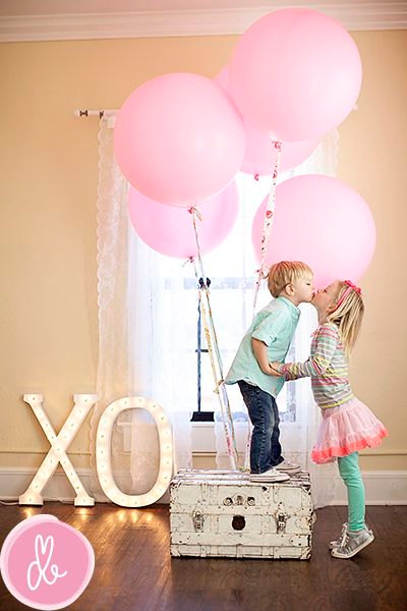 Giant Pink Balloon Large Pink Balloon Giant Balloon Wedding Balloons Big Pink Balloons Baby Shower Balloon image 2