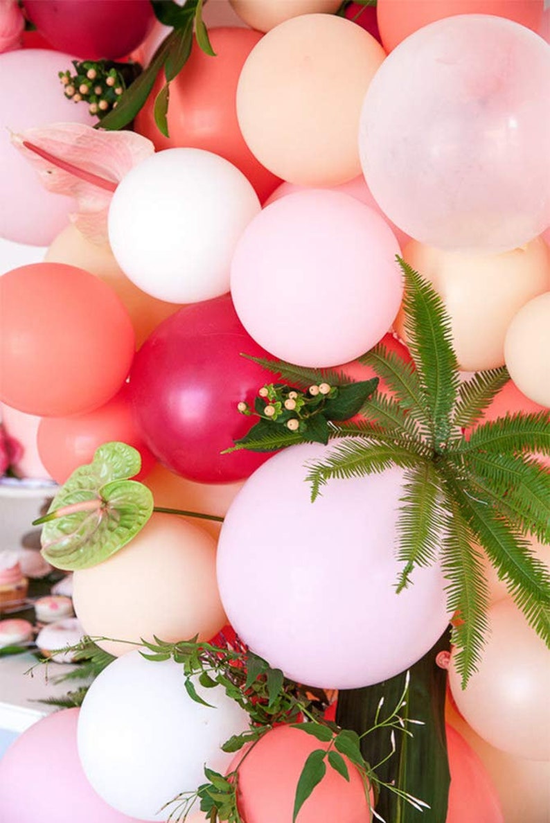 Beautiful Balloon Garland Birthday Decor Baby Shower Bridal Shower Balloon Garland image 5