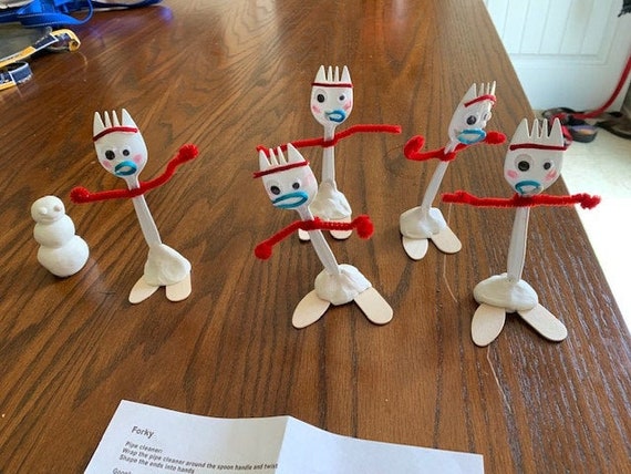 Forky Kit DIY Toy Story Party Activity Party Favor Home School Activity -   Sweden