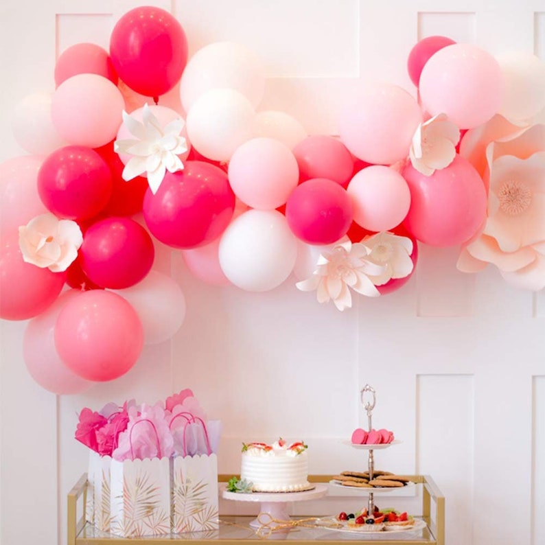 Pink Balloon Garland Balloon Garland Baby Shower Balloons Pink Balloons Birthday Balloons Pink Balloon Garland Balloon Garland Baby Shower Balloons Pink Balloons Birthday Balloons
