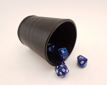 PDF Pattern: Leather Dice Cup. With video instructions!