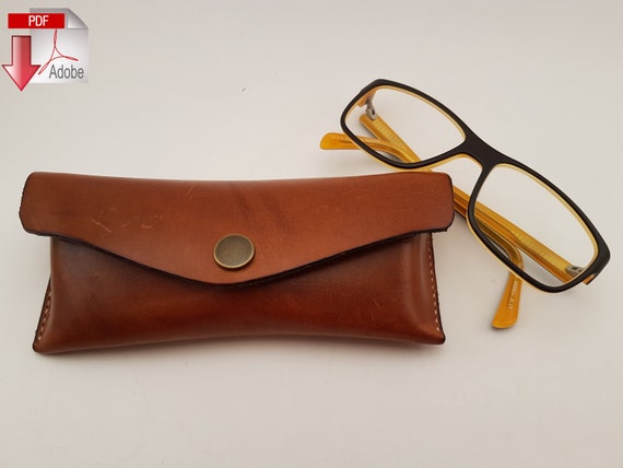 Pattern Leather Glasses Case - Leather Glasses Case Pattern Pattern Leather Glasses Case - Leather Glasses Case Pattern