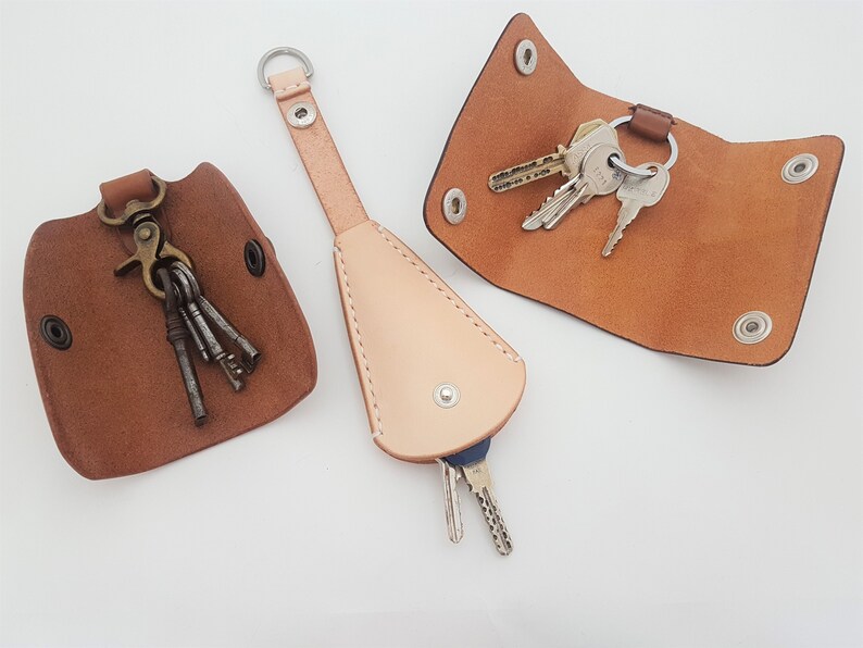 PDF Pattern 10 Leather Key Holders/key Rings/key Fobs Etsy