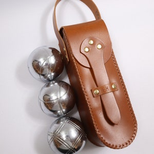 Anciennes boules de pétanque en laiton / vintage années 20‑40