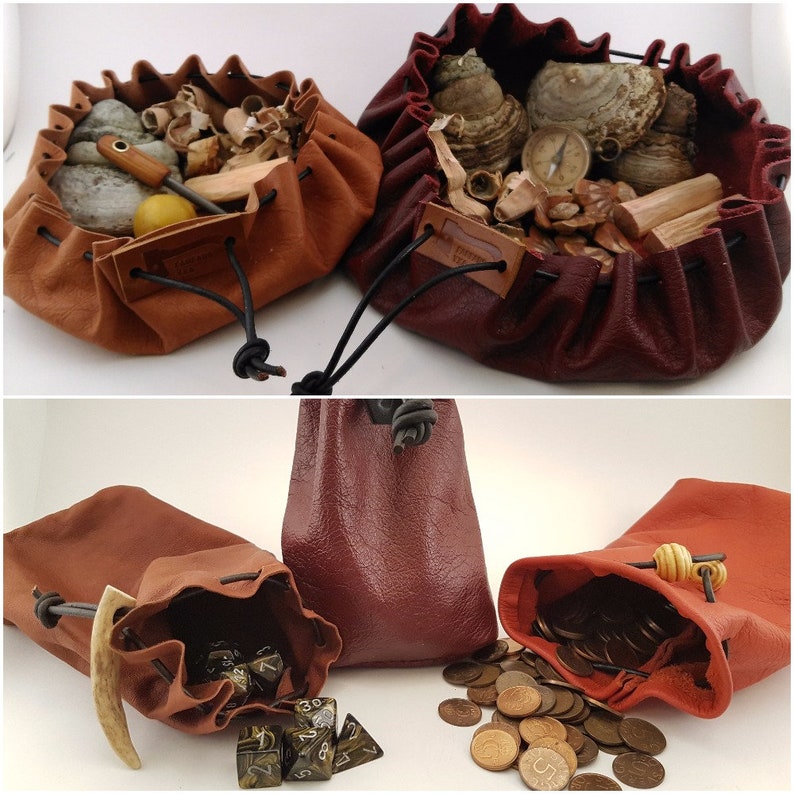 VALUE PACK Pouches PDF Pattern for Leather Pouches in Two Etsy