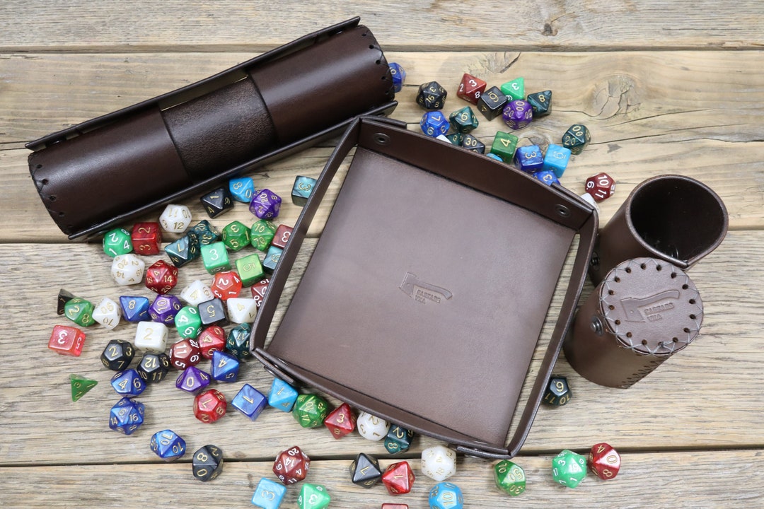 PDF Pattern: Dice Scroll - Modular Rollable Dice Tray With Two Dice ...