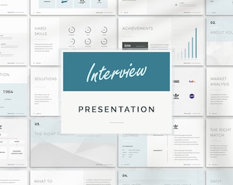 Job Interview PowerPoint Template: Modern Slide Deck Presentation