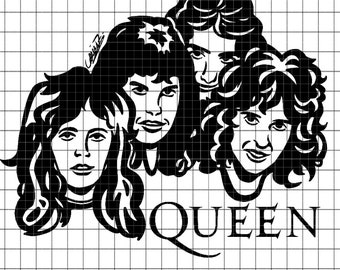 Freddie Mercury Svg Etsy