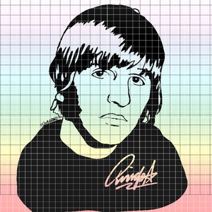 THE BEATLES - Ringo Starr - HTV, svg,dxf,png,pdf Arquivo de corte e gráfico - para Cricut Cameo