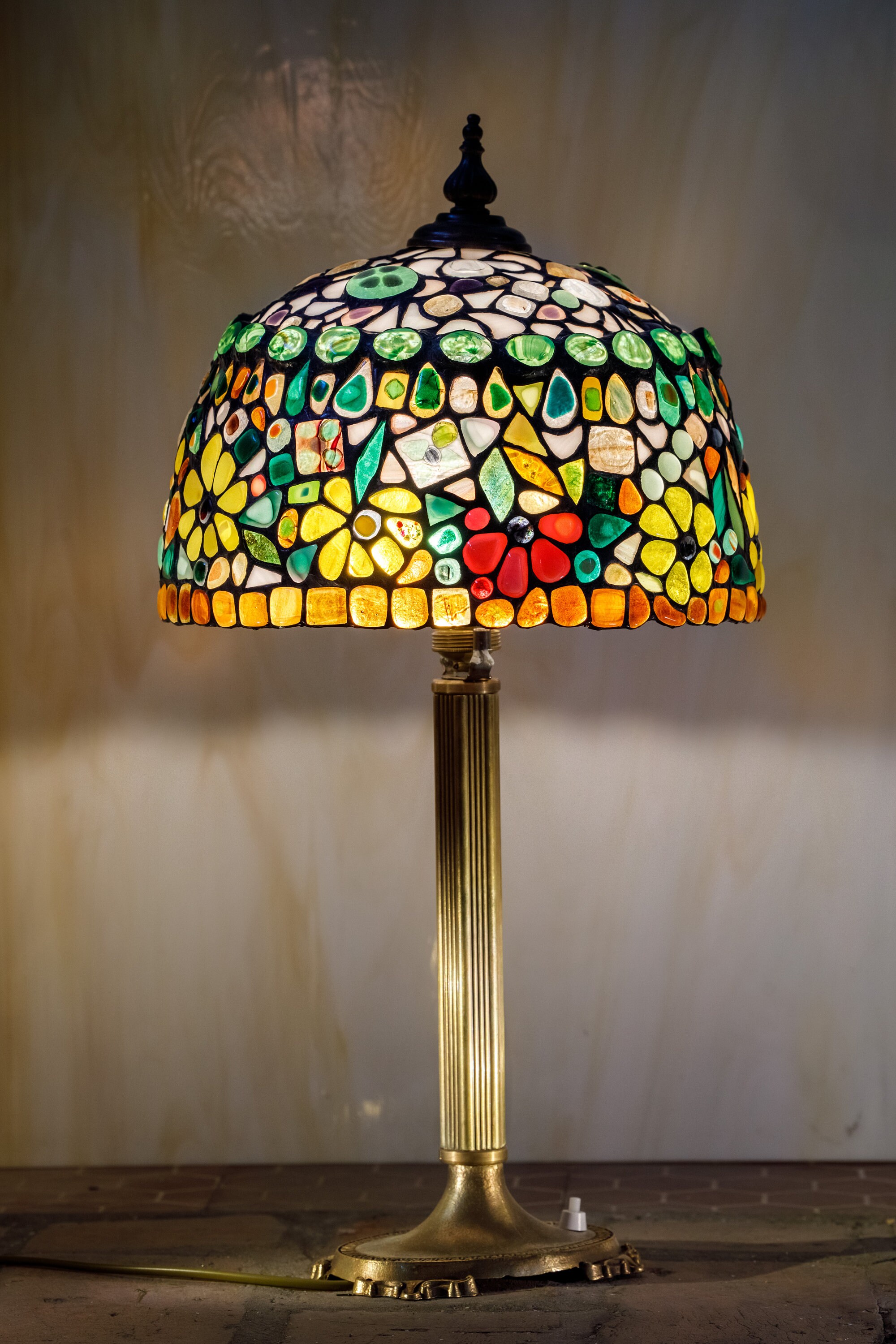 Dankbaar Misverstand Ooit Stained Glass Tiffany Lamp Ancient Craff Art Table Lamp - Etsy