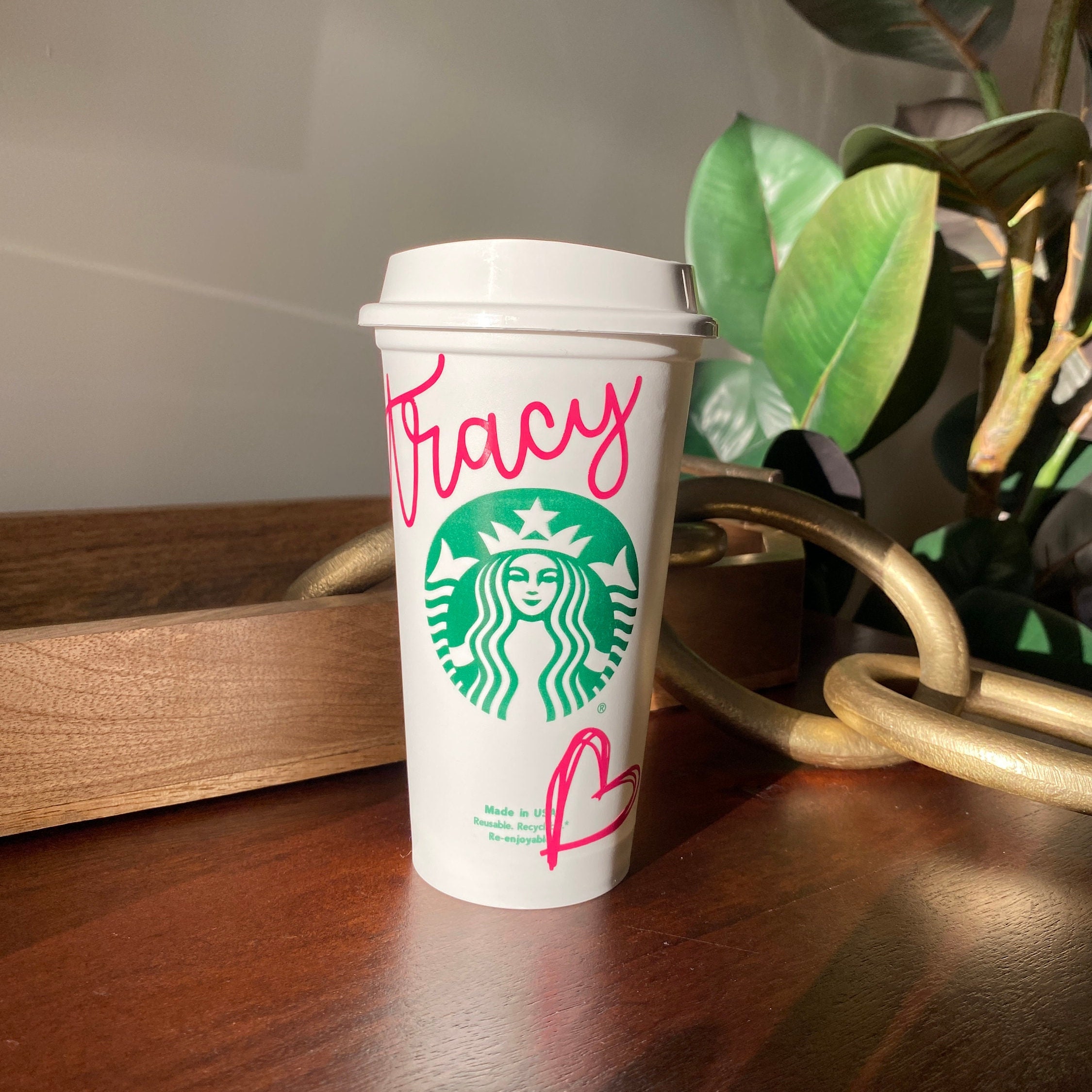 Customized Rad Tech Fuel Starbucks Reusable Grande Hot Cup - DecalCustom