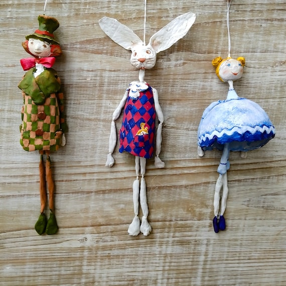 paper mache dolls