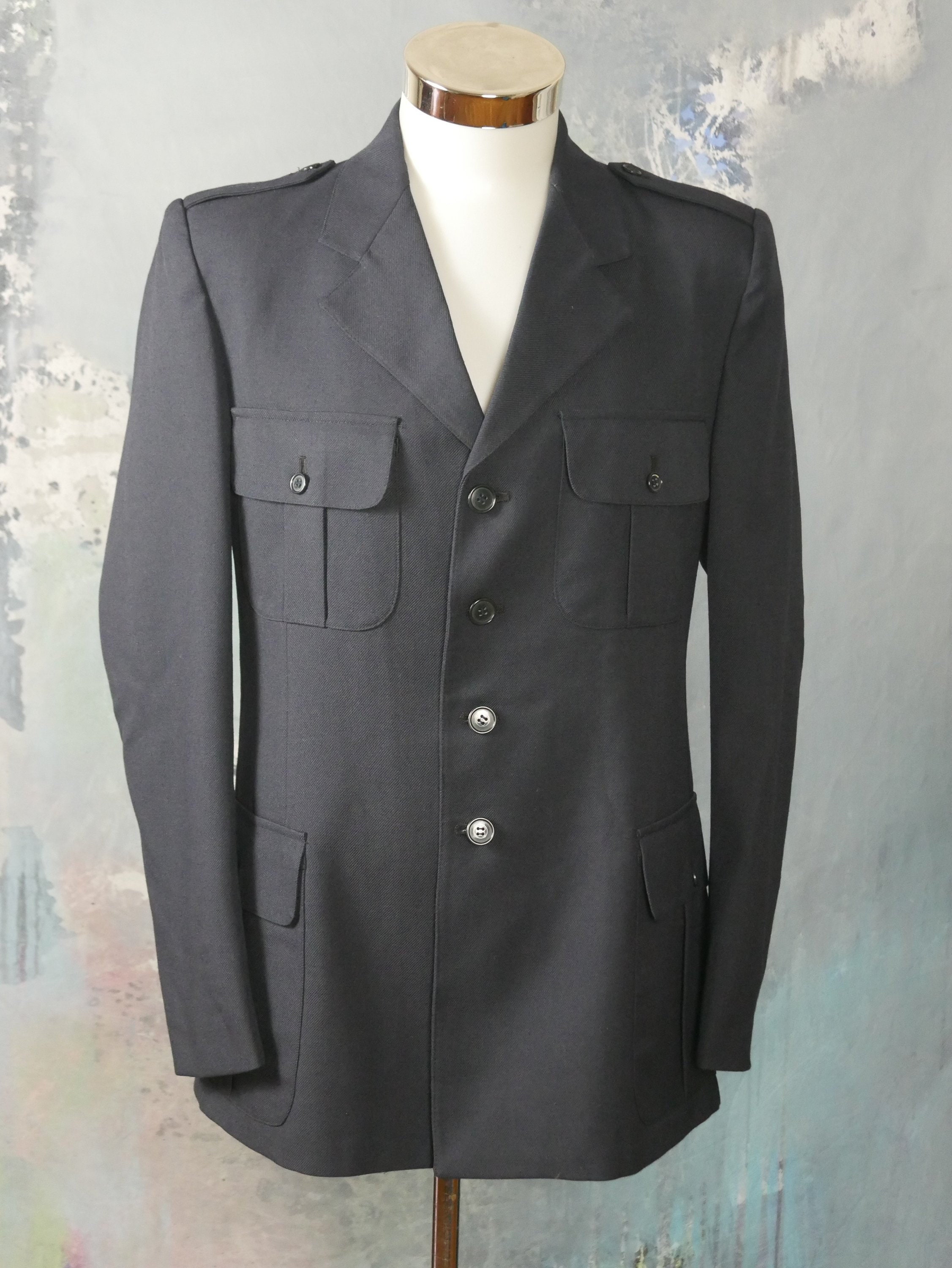 German Army grey officers blazer tunic jacket coat military uniform Bundeswehr 