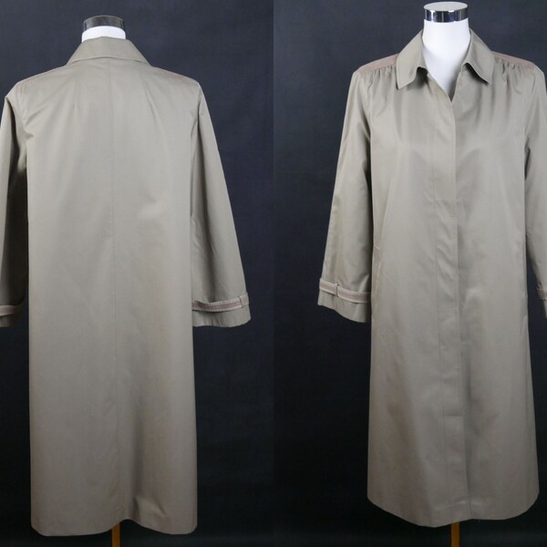 Beige Milestone Trench Jacket