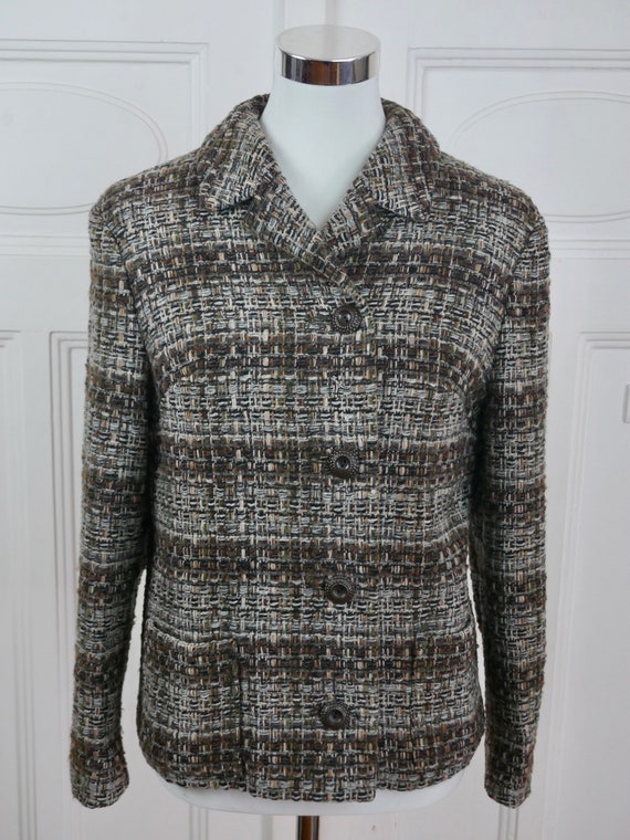 Brown Tweed Suit, with 60s European Vintage Blaze… - image 5