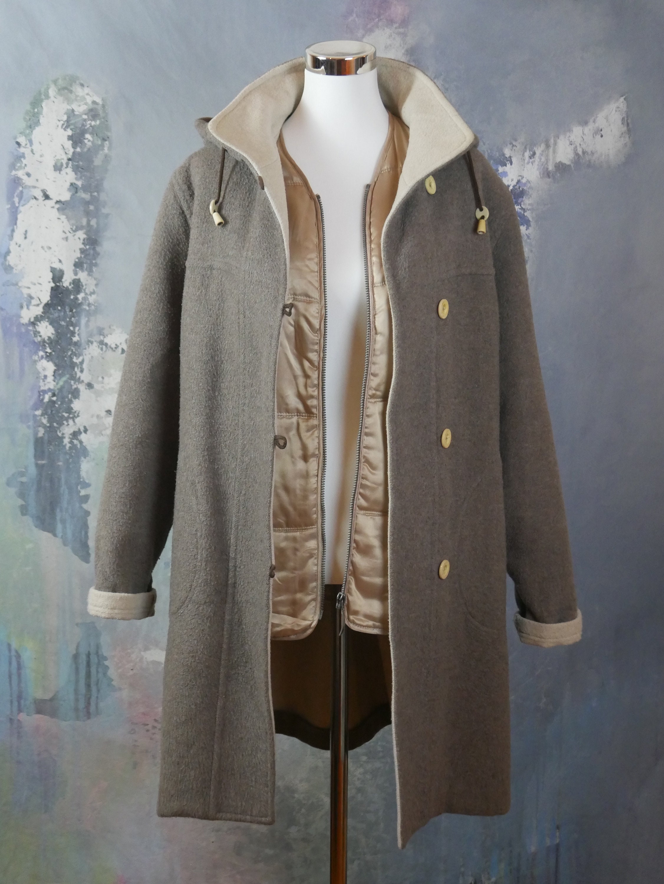 コート MARGARIN FINGERS HOODED WOOL DUFFLE COAT 4BMM175 MARGARIN FINGERS HOODED WOOL DUFFLE COAT 4BMM175