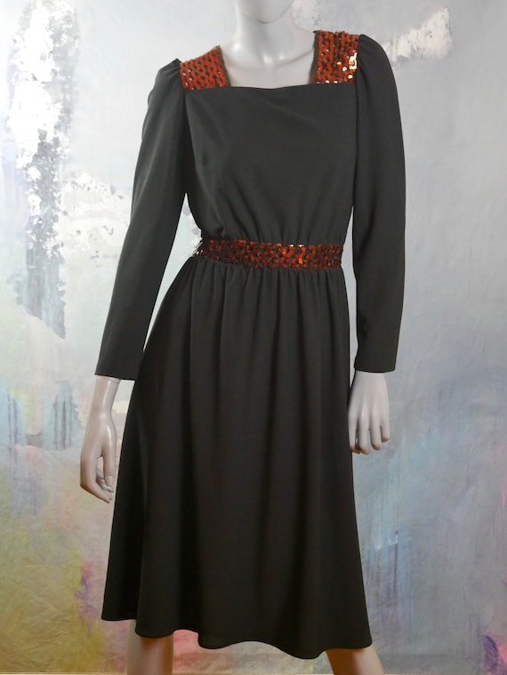 Black evening dress size 14 cheap