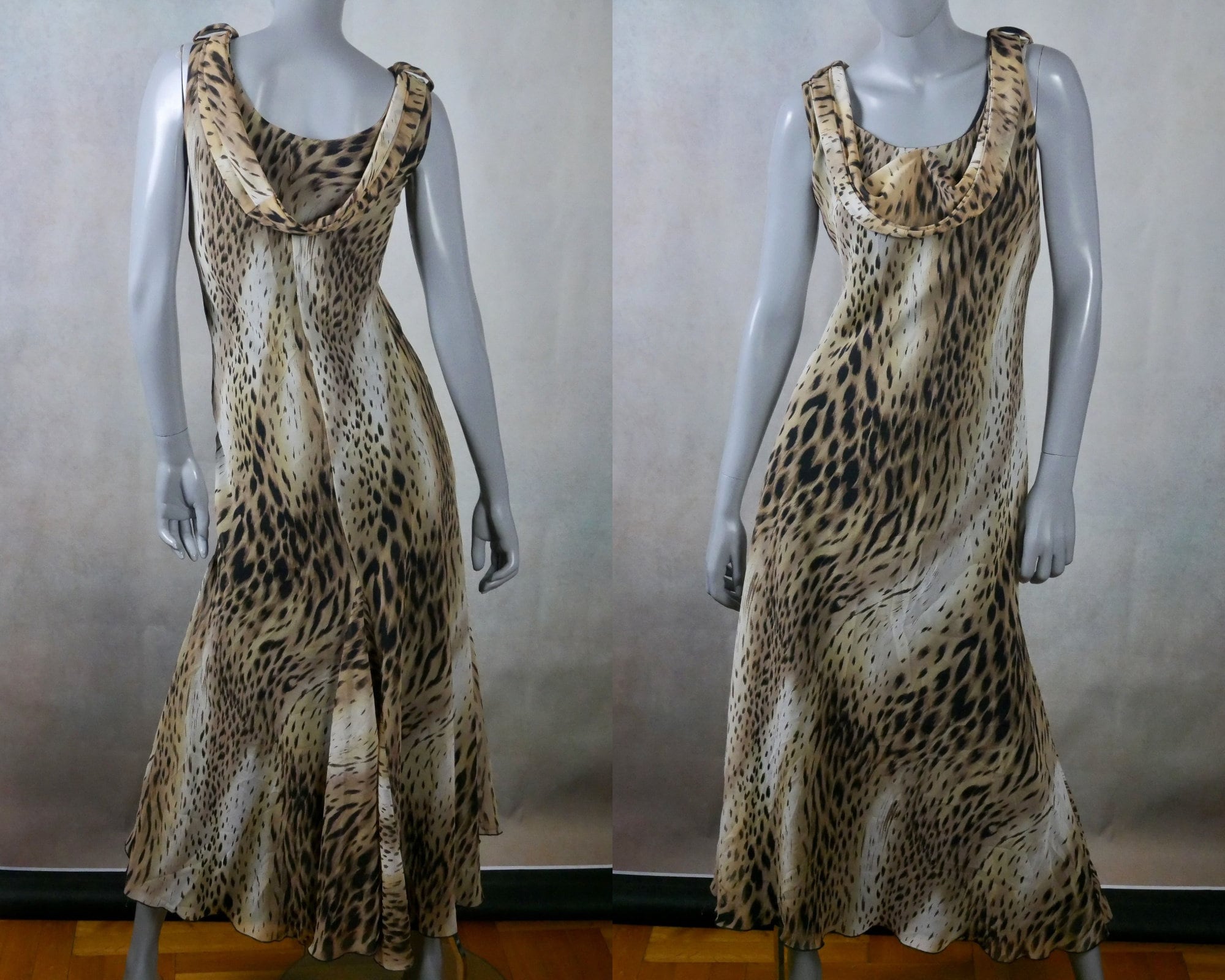 Leopard print dress size 12 2025