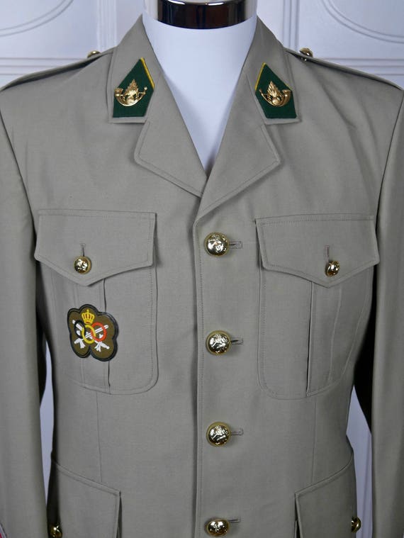 Military Officer Dress Uniform Jacket, Desert Tan Bel… Gem