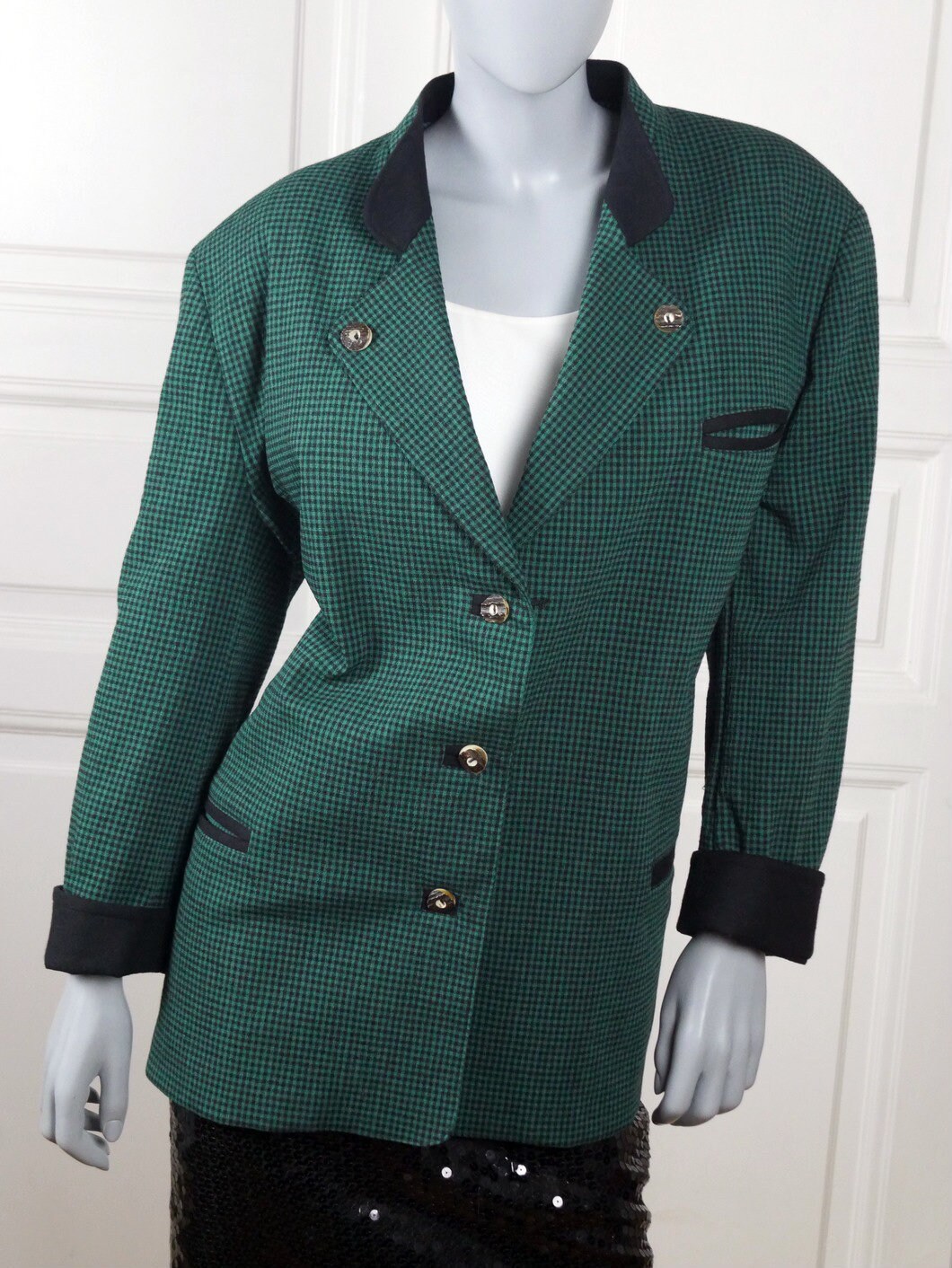 size 20 black coat