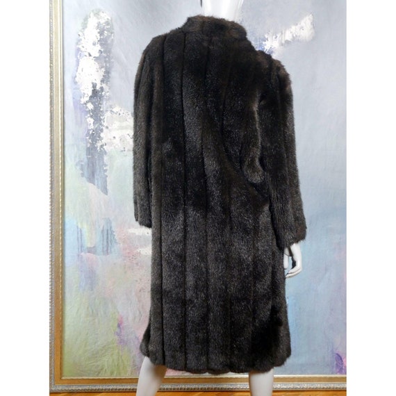 Winter Fashion Warmth Thick Leopard Grain Granular Fleece Faux Mink Fur Coat Women's Mid-length Slim Waist Coat Outwear