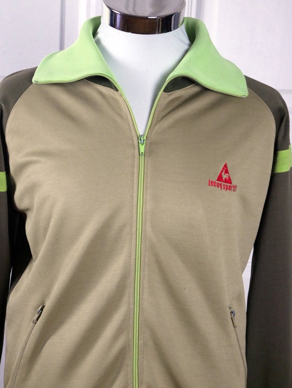 le coq sportif tracksuit Green