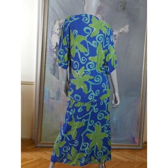 Marimekko Dress Set, 90s Finnish Vintage Plus Siz… - image 3