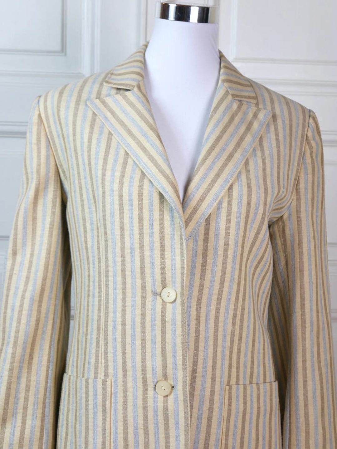 ジャケット・アウター 80s EURO layered design cotton linen jkt il_1080xN.1197900326_ibae.jpg