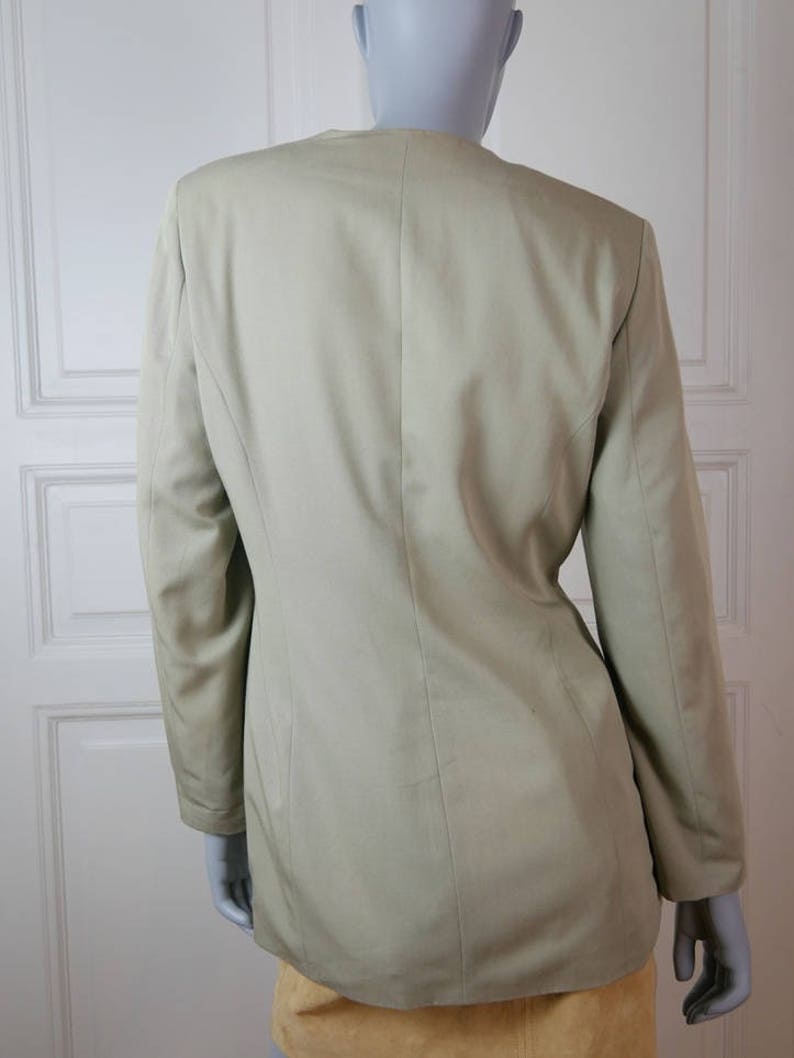 Khaki Blazer Women's Khaki Black Jacket Pinya Blazer Etsy